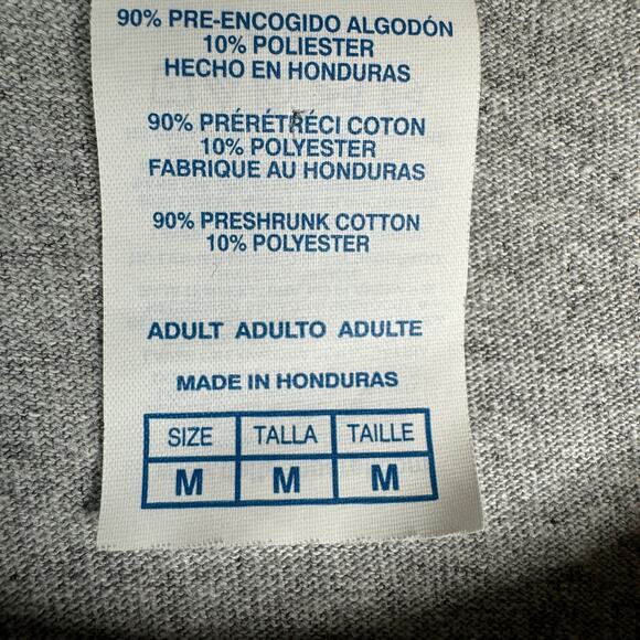 Betty Boop Pinup Screen Printed Graphic T-Shirt Gray Red Unisex M - Picture 6 of 6